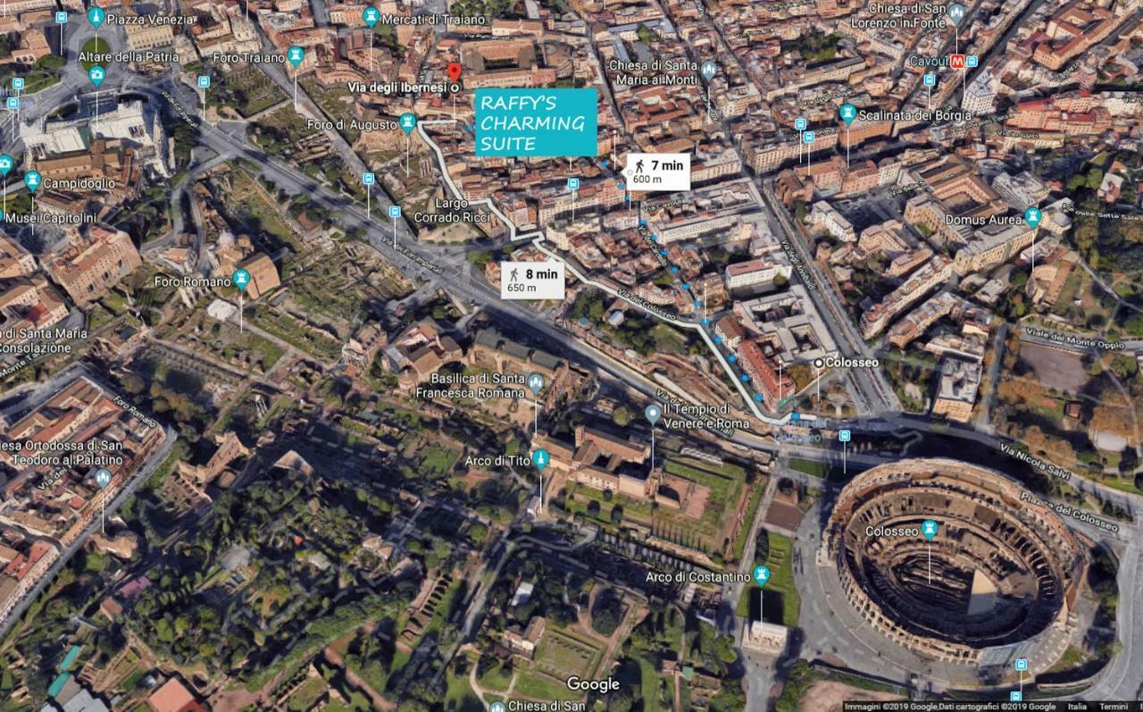 Roma Center Fori Imperiali Raffy'S Charming Suite Екстер'єр фото